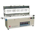 GSL-1100X五溫區(qū)開(kāi)啟式真空管式爐